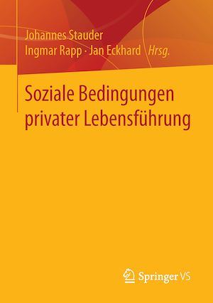 Téléchargez le livre :  Soziale Bedingungen privater Lebensführung