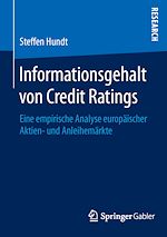 Télécharger le livre :  Informationsgehalt von Credit Ratings