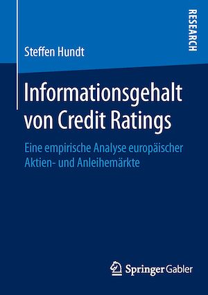 Téléchargez le livre :  Informationsgehalt von Credit Ratings