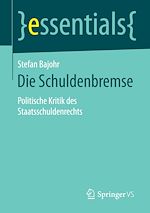 Download this eBook Die Schuldenbremse