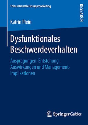 Téléchargez le livre :  Dysfunktionales Beschwerdeverhalten