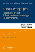 Télécharger le livre :  Social Demography - Forschung an der Schnittstelle von Soziologie und Demographie