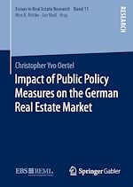 Télécharger le livre :  Impact of Public Policy Measures on the German Real Estate Market