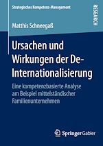 Télécharger le livre :  Ursachen und Wirkungen der De-Internationalisierung