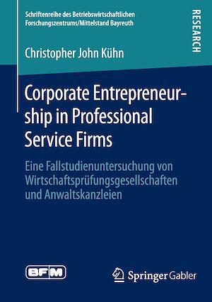 Téléchargez le livre :  Corporate Entrepreneurship in Professional Service Firms