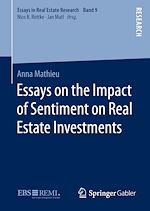 Télécharger le livre :  Essays on the Impact of Sentiment on Real Estate Investments