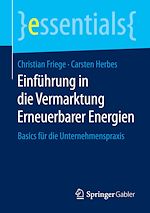 Télécharger le livre :  Einführung in die Vermarktung Erneuerbarer Energien