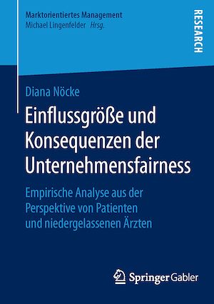Téléchargez le livre :  Einflussgröße und Konsequenzen der Unternehmensfairness