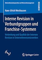 Download this eBook Interne Revision in Verbundgruppen und Franchise-Systemen