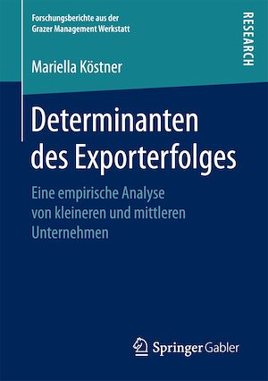 Téléchargez le livre :  Determinanten des Exporterfolges