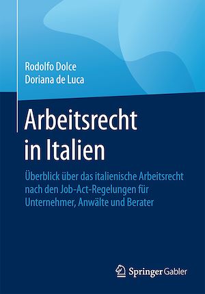 Téléchargez le livre :  Arbeitsrecht in Italien