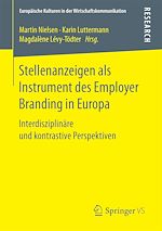 Télécharger le livre :  Stellenanzeigen als Instrument des Employer Branding in Europa
