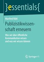 Télécharger le livre :  Publizistikwissenschaft erneuern