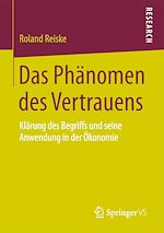 Télécharger le livre :  Das Phänomen des Vertrauens