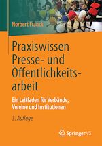 Télécharger le livre :  Praxiswissen Presse- und Öffentlichkeitsarbeit