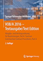 Download this eBook VOB/A 2016 - Textausgabe/Text Edition