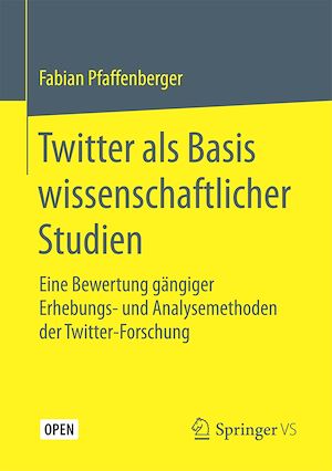 Téléchargez le livre :  Twitter als Basis wissenschaftlicher Studien
