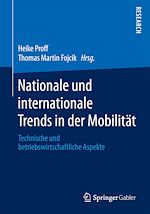 Télécharger le livre :  Nationale und internationale Trends in der Mobilität