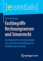 Télécharger le livre :  Fachbegriffe Rechnungswesen und Steuerrecht