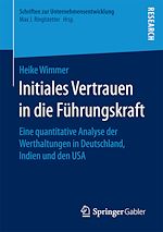 Télécharger le livre :  Initiales Vertrauen in die Führungskraft