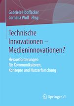 Télécharger le livre :  Technische Innovationen - Medieninnovationen?