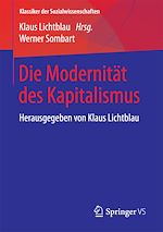 Télécharger le livre :  Die Modernität des Kapitalismus