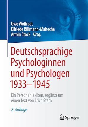 Téléchargez le livre :  Deutschsprachige Psychologinnen und Psychologen 1933–1945