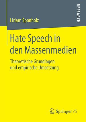 Téléchargez le livre :  Hate Speech in den Massenmedien