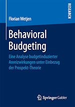 Télécharger le livre :  Behavioral Budgeting