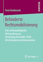 Télécharger le livre :  Behinderte Rechtsmobilisierung