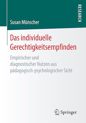 Téléchargez le livre :  Das individuelle Gerechtigkeitsempfinden