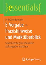 Télécharger le livre :  E-Vergabe – Praxishinweise und Marktüberblick