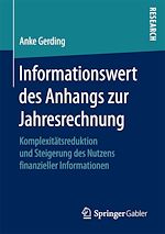 Télécharger le livre :  Informationswert des Anhangs zur Jahresrechnung