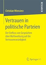 Télécharger le livre :  Vertrauen in politische Parteien