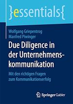 Télécharger le livre :  Due Diligence in der Unternehmenskommunikation