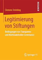 Télécharger le livre :  Legitimierung von Stiftungen