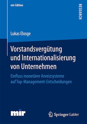 Téléchargez le livre :  Vorstandsvergütung und Internationalisierung von Unternehmen