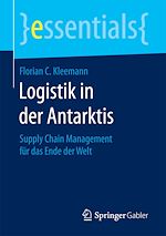 Télécharger le livre :  Logistik in der Antarktis