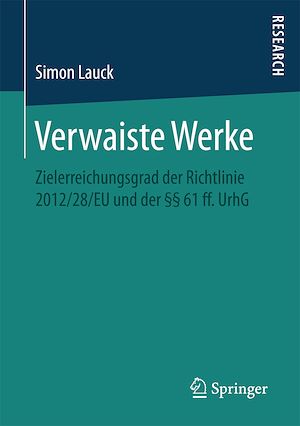Téléchargez le livre :  Verwaiste Werke