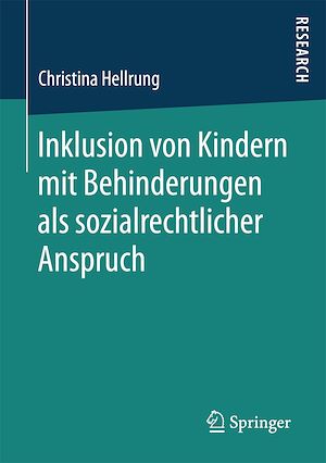 Téléchargez le livre :  Inklusion von Kindern mit Behinderungen als sozialrechtlicher Anspruch