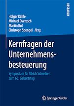 Télécharger le livre :  Kernfragen der Unternehmensbesteuerung