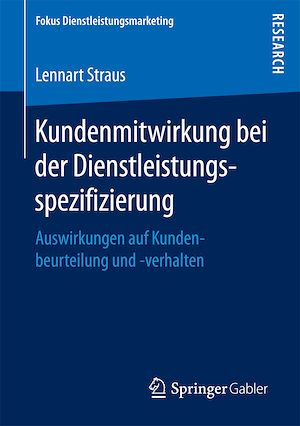Téléchargez le livre :  Kundenmitwirkung bei der Dienstleistungsspezifizierung