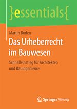 Download this eBook Das Urheberrecht im Bauwesen