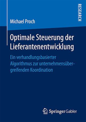 Téléchargez le livre :  Optimale Steuerung der Lieferantenentwicklung