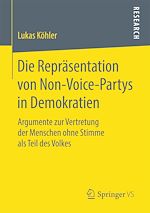 Télécharger le livre :  Die Repräsentation von Non-Voice-Partys in Demokratien