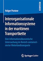 Télécharger le livre :  Interorganisationale Informationssysteme in der maritimen Transportkette