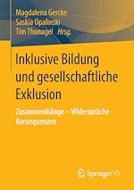 Télécharger le livre :  Inklusive Bildung und gesellschaftliche Exklusion