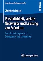 Download this eBook Persönlichkeit, soziale Netzwerke und Leistung von Erfindern