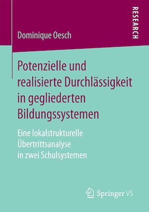 Download the eBook: Potenzielle und realisierte Durchlässigkeit in gegliederten Bildungssystemen