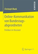 Télécharger le livre :  Online-Kommunikation von Bundestagsabgeordneten